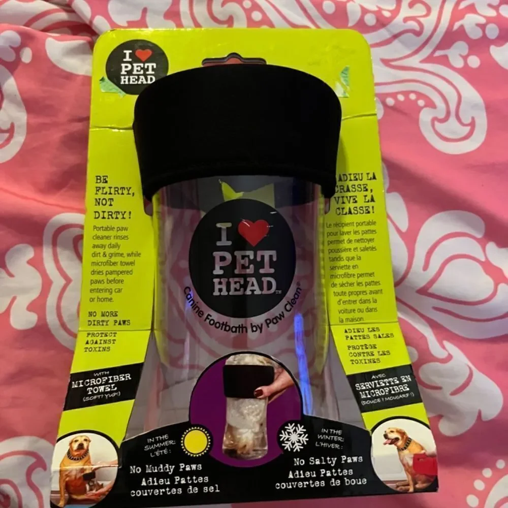 NEW I Love Pet Head Dirty Paws Foot Bath